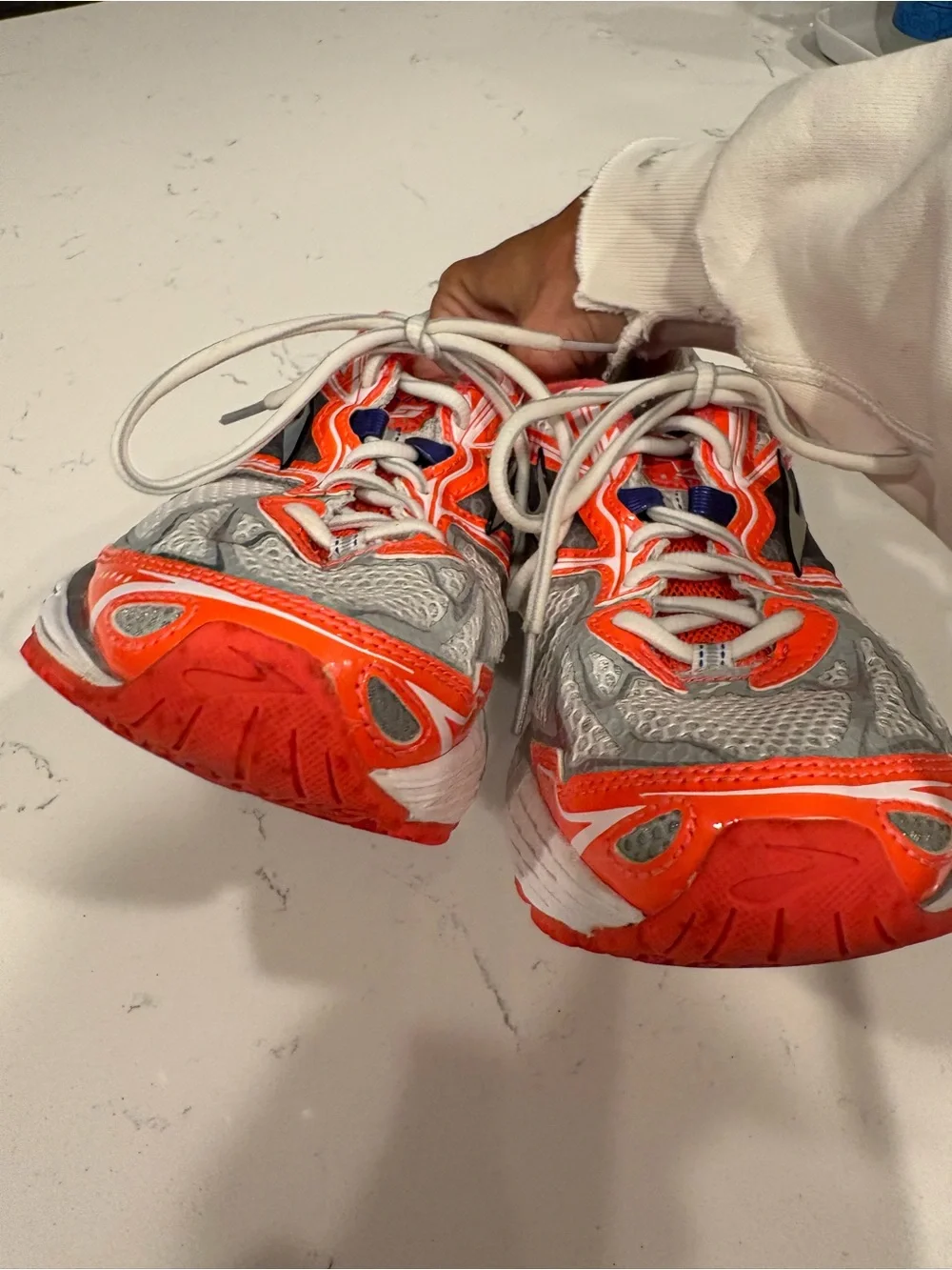 Brooks Women’s Ravenna 5 Running Shoes - Gray, Orange, Pink, Blue